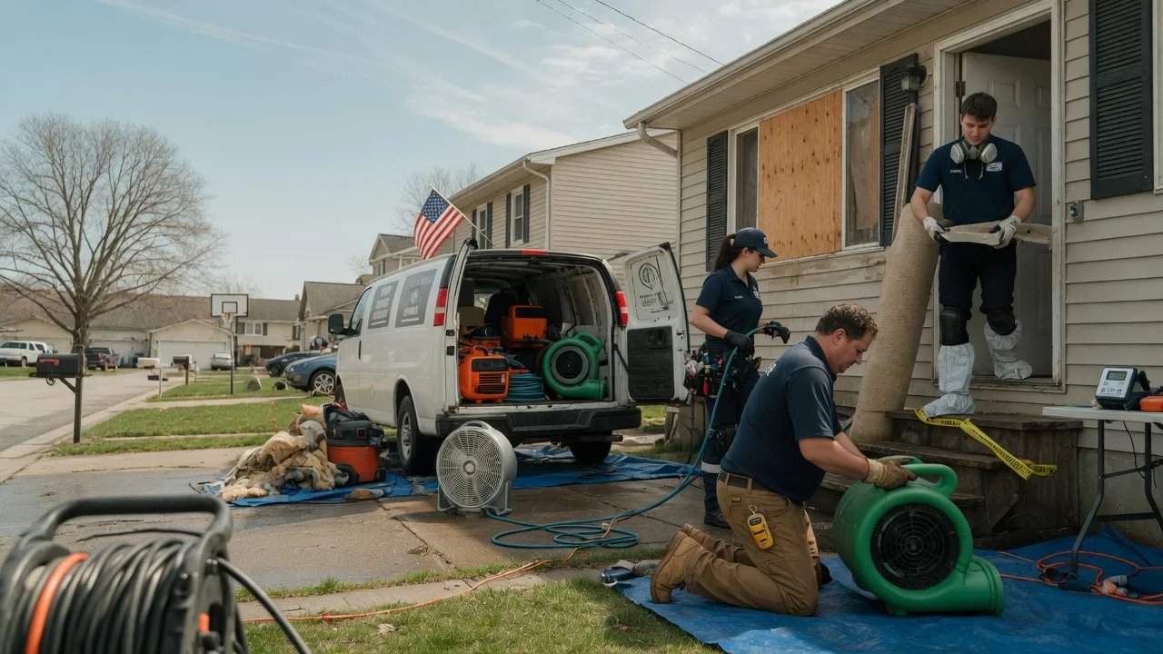 Water Damage Restoration in Highland, OH near me